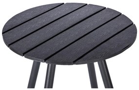 Szary stół ogrodowy Bonami Essentials Lounge, ø 51 cm