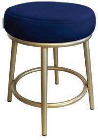 Taboret Ben noga metalowa złota MG16