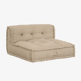 Sofa Środkowa Do Sofy Modułowej Z Bawełny Dhel Kremowa Semoline - Sklum