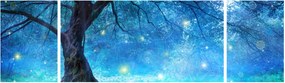 Obraz - Mistyczny las (170x50 cm)