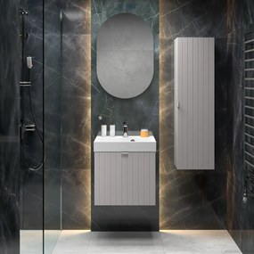 Szafka pod umywalkę HARMO 50 cm kaszmir półmat KROFAM