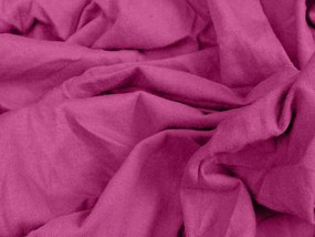 PrzytulneMieszkanie.pl Prześcieradło Jersey HIGHFIT purpurowe 200 x 220 cm