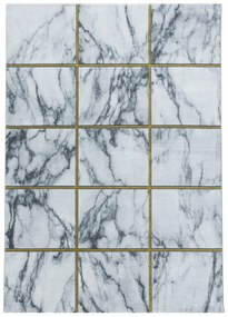Dywan ekskluzywny Naxos marmur szaro-złoty 80 cm x 150 cm