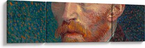 Obraz - Vincent van Gogh, Self-Portrait, reprodukcje (170x50 cm)