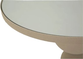 Okrągły stolik ze szklanym blatem ø 40,5 cm Dune – Mauro Ferretti