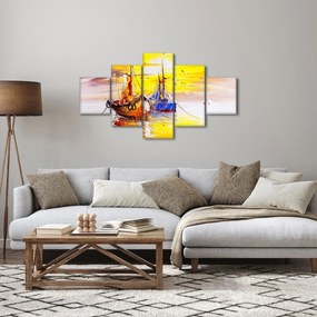 Obraz - Obraz statku (125x70 cm)