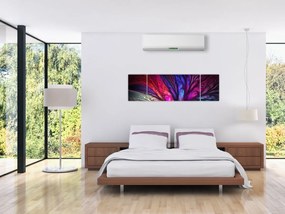 Abstrakcyjny obraz drzewa (170x50 cm)