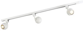 Inteligentny Nowoczesny system oświetlenia szynowego biały 1-fazowy z 3 Wifi GU10 - Gissi Nowoczesny Oswietlenie wewnetrzne