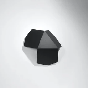 Kinkiet TRE czarny SOLLUX  LIGHTING