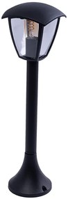 Stojąca lampa ogrodowa czarna - N001-Bernes