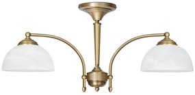 Niski żyrandol mosiężny Y-S2K