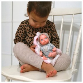 Woopie royal pierwsza lalka bobas z kocykiem króliczkiem 23 cm