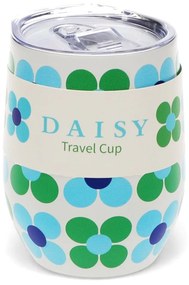 Kubek podróżny 350 ml Blue and green Daisy – Rex London