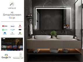 LED lustro do łazienki z oświetleniem M9