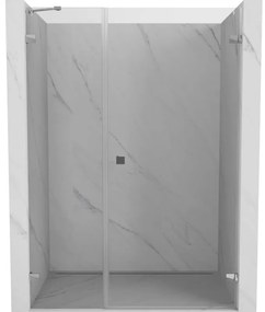 Mexen Lunar-B drzwi prysznicowe uchylne prawe 120 cm, transparent, chrom - 832S-120-050-01-00-P