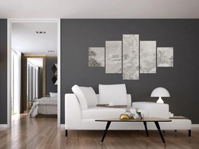 Obraz - Chiński krajobraz (125x70 cm)
