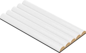 Ryflowany biały panel ścienny Z1-R61