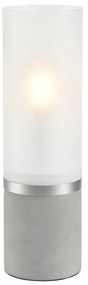 Biało-szara lampa stołowa betonowa (wysokość 30 cm) Molo – Markslöjd