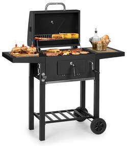 Klarstein Meat Machine 45x32,5cm Grill na węgiel Czarny