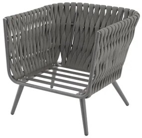 Zestaw RIVA EXPERT - zestaw ogrodowy z szarego aluminium