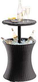 Okrągły stolik ogrodowy z pojemnikiem na lód 49.5x49.5 cm Cool – Keter