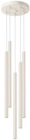 Beżowa elegancka lampa wisząca - 4X M088 S6-P31