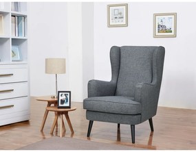 Fotel na uszach GREY2, szary