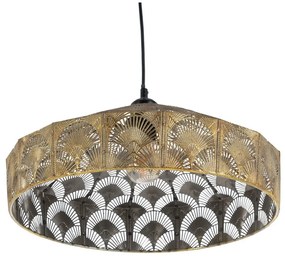 Lampa wisząca w kolorze złota z metalowym kloszem ø 41,5 cm – Ixia