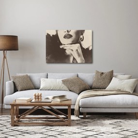 Obraz - Vintage zdjęcie kobiety (70x50 cm)