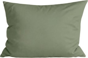 Poszewka na poduszkę z mikrofibry MICROVELLE 70x90 cm, zielona