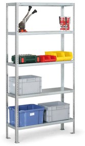 Skręcany półkowy regał FIX, 100 kg, wysokość 3000 mm