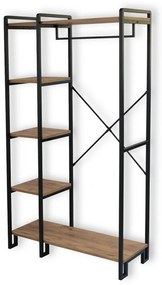 Stojak na ubrania Rex Atlantic Pine and Black