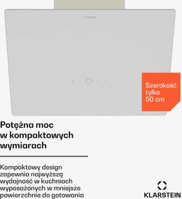 Klarstein MaxAir 50 Okap kuchenny 50 cm