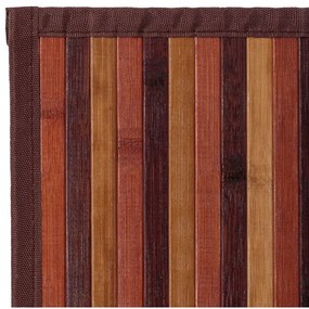 Musztardowo-brązowy bambusowy dywan 140x200 cm – Casa Selección