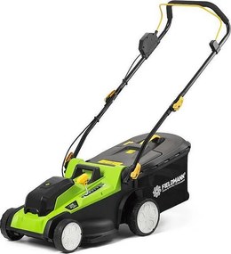 Bezprzewodowa kosiarka Fieldmann 20V, szerokość cięcia 37 cm, regulowana wysokość do 75 mm, bateria nie wchodzi w skład zestawu