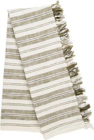 Zielony bawełniany koc 150x200 cm Indira – Tiseco Home Studio