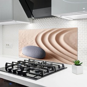 Panel Szklany do Kuchni Struktura Warstwowa Piaskowca