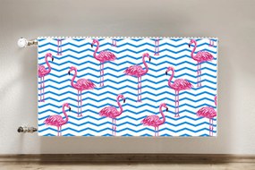 Maskownica na kaloryfer Flamingi