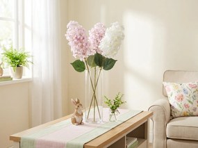 Sztuczny kwiat HORTENSJA PLUME 87 cm - różne kolory Kolor: Biały