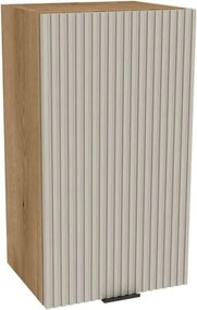Zestaw Mebli Kuchennych MODERN 170 cm Kaszmir/Dąb Ryflowany Nowoczesny