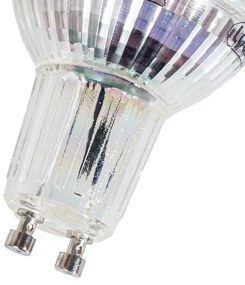 Set van 5 GU10 50mm dimbaar in Kelvin LED lampen helder 4.9W 400 lm 2200-3000K
