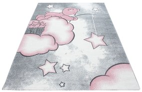 Różowo-szary dywan dziecięcy 120x170 cm Kids – Ayyildiz Carpets