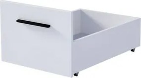 Modułowa biała szuflada pod łóżko D3-Z26