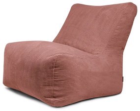 Ceglasty sztruksowy worek do siedzenia Seat 100 Lounge – SLOWDOWN