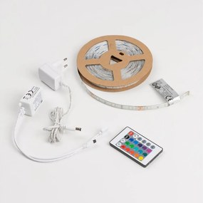 Pasek LED RGBW ściemnialny LED/9W/230V 5m Wi-Fi + pilot zdalnego sterowania