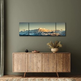 Obraz - szczyty górskie (170x50 cm)