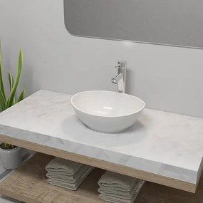 Komplet umywalki nablatowej z baterią - Leli 5X