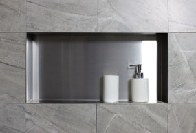 Półka wnękowa ścienna ze stali nierdzewnej BS603010