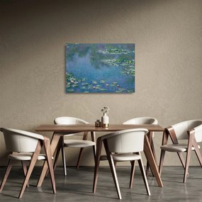 Obraz na szkle - Claude Monet, Water Lilies, reprodukcje (70x50 cm)