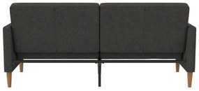 Ciemnoszara rozkładana sofa 82 cm Lilly – Støraa